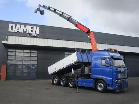 Volvo FH 16.540 8x4 Kipper + Palfinger PK 27002-SH E Kraan